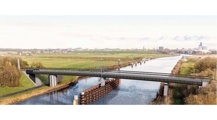 Biobased fietsbrug in Friesland in de maak